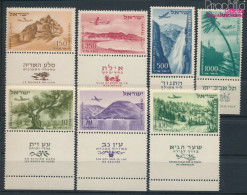 Israel 80-86 Mit Tab (kompl.Ausg.) Postfrisch 1953 Landschaften (10326299 - Ungebraucht (mit Tabs)