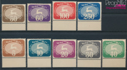 Israel P12-P20 Mit Tab (kompl.Ausg.) Postfrisch 1952 Emblem Der Post (10326295 - Nuovi (con Tab)