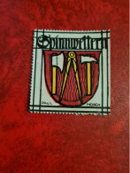 SUISSE Timbre Erinnophilie ARMORIAL PAUL MOSCH  SPINNWETTERN - Erinnophilie
