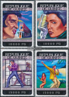 Guinea 10462-10465 (complete. Issue) Unmounted Mint / Never Hinged 2014 Elvis Presley - Guinée (1958-...)