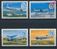 Rhodesien 42-45 (kompl.Ausg.) Postfrisch 1966 Luftfahrt (10285547 - Rodesia (1964-1980)