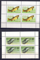 DDR 1987 - Süßwasserfische, Nr. 3096 - 3097 Im Klb., Postfrisch ** / MNH - 1981-1990