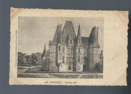 CPA - 61 - Mortrée - Château D'O (gravure) - Festonnée - Non Circulée - Mortree