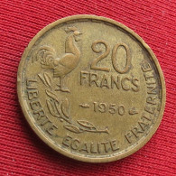 France 20 Francs 1950 Lt 594 *VT França Francia - Autres & Non Classés