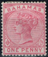 Bahamas - 1884 - Y&T N° 18 A, Neuf Sans Gomme (*) - 1859-1963 Crown Colony