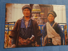 Tamang Couple From Langtang Region - Asien