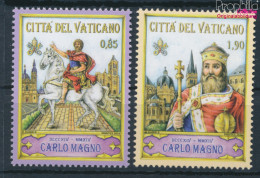 Vatikanstadt 1807-1808 (kompl.Ausg.) Postfrisch 2014 Karl Der Große (10326153 - Unused Stamps