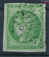 Frankreich 39 Gestempelt 1870 Kopf Der Ceres (10301584 - 1870 Emission De Bordeaux