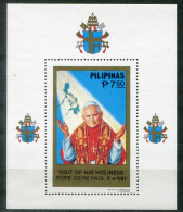 PHILIPPINEN Block 15, Bl.15 Mnh - Papst Johannes Paul II., Pope John Paul II, Pape Jean Paul II - PHILIPPINES - Filipinas