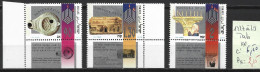 ISRAEL 1227 à 29 ** Côte 6.50 € - Unused Stamps (with Tabs)