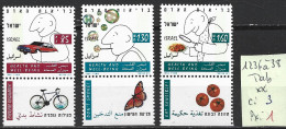 ISRAEL 1236 à 38 ** Côte 3 € - Unused Stamps (with Tabs)
