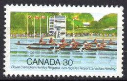 CANADA 1982 - 1 V - MNH - Royal Canadian Henley Regatta - Aviron - Rudern - Rowing - Canottaggio - Roeien - Remo - Sport - Rudersport