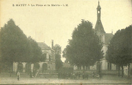 France - (72) Sarthe - Mayet - La Place Et La Mairie - Mayet