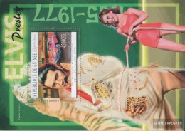 Guinea Miniature Sheet 2070 (complete. Issue) Unmounted Mint / Never Hinged 2012 Elvis Presley - Guinée (1958-...)