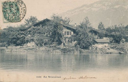 AM BRIENZERSEE - N° 13255 - VUE DU LAC - Oberried Am Brienzersee