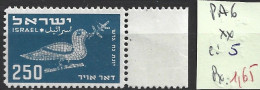 ISRAEL PA 6 Sans Tab ** Côte 5 € - Posta Aerea