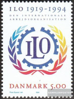 Denmark 1085 (complete Issue) Unmounted Mint / Never Hinged 1994 75 Years ILO - Neufs