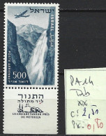 ISRAEL PA 14 Avec Tab ** Côte 2.50 € - Airmail