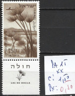 ISRAEL PA 15 Avec Tab ** Côte 1.50 € - Luftpost