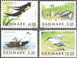 Denmark 1223-1226 (complete Issue) Unmounted Mint / Never Hinged 1999 Locals Migratory Birds - Neufs