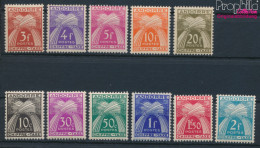 Andorra - Französische Post P21-P31 (kompl.Ausg.) Postfrisch 1943 Portomarken (10285458 - Unused Stamps