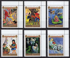 MANAMA 1972 - 6v - MNH - Fairy Tales - Contes Enfants - Märchen - Children - Cuentos De Hadas - Fiabe - Andersen Kinder - Fairy Tales, Popular Stories & Legends