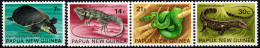 1972 Tartarughe Lucertole Rettili, Papua Nuova Guinea, Serie Completa Nuova (**) - Serpenti