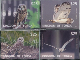 Tonga 1797-1800 (complete Issue) Unmounted Mint / Never Hinged 2012 Sumpfohreule - Tonga (1970-...)