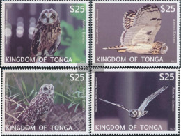 Tonga 1793-1796 (complete Issue) Unmounted Mint / Never Hinged 2012 Sumpfohreule - Tonga (1970-...)