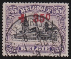 Belgie  .   OBP    .    157      .   O      .   Gestempeld     .   /   .    Oblitéré - 1918 Croce Rossa