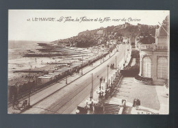 CPA - 76 - Le Havre - La Hève, La Falaise Et La Mer, Vues Du Casino - Non Circulée - Cap De La Hève