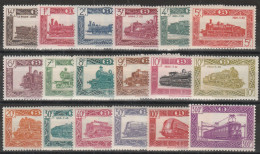 448 Belgio Belgium 1921-22 - Pacchi Postali - Locomotive N. 304/21.MH - Mint