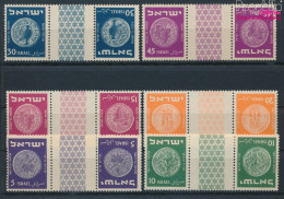 Israel 43KZW-50KZW (kompl.Ausg.) Postfrisch 1950 Alte Münzen (10326312 - Ungebraucht (ohne Tabs)