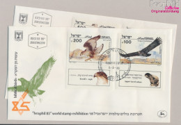 Israel 982-985 Mit Tab (kompl.Ausg.) FDC 1985 Vögel Der Bibel (10331655 - FDC