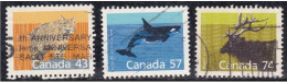 Canada U 1032/1034 (o) Usado. 1988 - Gebraucht