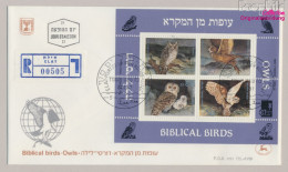 Israel Block33 (kompl.Ausg.) FDC 1987 Vögel Der Bibel (10331650 - FDC