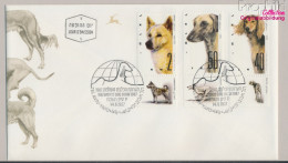 Israel 1064-1066 Mit Tab (kompl.Ausg.) FDC 1987 Hundeausstellung (10331649 - FDC