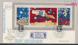 Israel Block41 (kompl.Ausg.) FDC 1990 Briefmarkenausstellung (10331645 - FDC