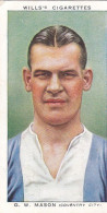33 George Mason, Coventry City  FC  - Wills Cigarette Card - Association Footballers, 1935 - Original Card - Sport - Wills