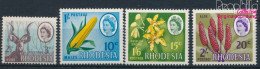 Rhodesien 57-60 (kompl.Ausg.) Postfrisch 1967 Dual Currency (10285543 - Rhodésie (1964-1980)