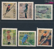 Rhodesien 108-113 (kompl.Ausg.) Postfrisch 1971 Vögel (10285539 - Rodesia (1964-1980)