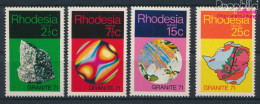 Rhodesien 114-117 (kompl.Ausg.) Postfrisch 1971 Geologie (10285538 - Rhodesien (1964-1980)