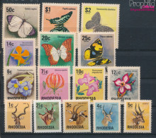 Rhodesien 140-154 (kompl.Ausg.) Postfrisch 1974 Tiere Und Pflanzen (10285536 - Rodesia (1964-1980)