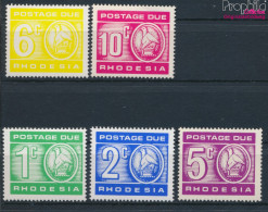 Rhodesien P11-P15 (kompl.Ausg.) Postfrisch 1970 Portomarken (10285533 - Rhodesia (1964-1980)