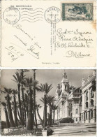 Monaco Principuaté Le Prince Ranier F5 Solo Carte Postale 11oct1950 X Italie - Postmarks