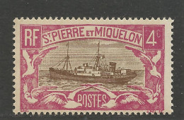 SAINT PIERRE ET MIQUELON  N° 138  NEUF** LUXE SANS CHARNIERE  / Hingeless  / MNH - Nuovi