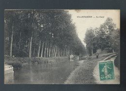 CPA - 77 - Villeparisis - Le Canal - Circulée - Villeparisis