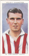 29 N Low, Newport County  FC  - Wills Cigarette Card - Association Footballers, 1935 - Original Card - Sport - Wills