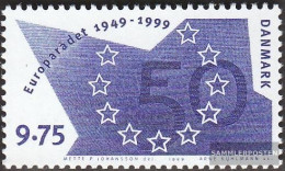 Denmark 1213 (complete Issue) Unmounted Mint / Never Hinged 1999 50 Years Europe - Unused Stamps