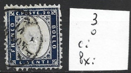 ITALIE 3 Oblitéré Côte 20 € - Usados